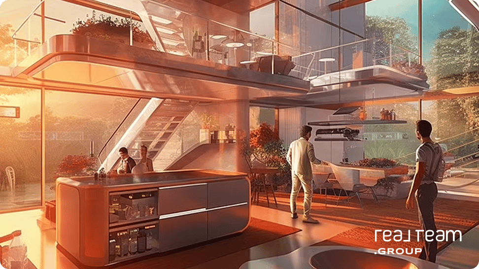 Homes will be able to reconfigure themselves with a bush of a button