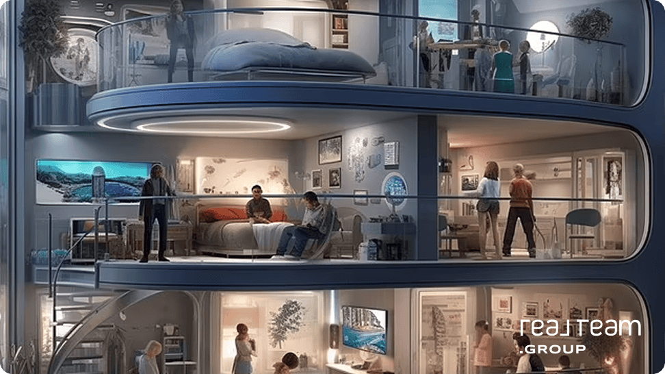 Future big-city living is predicted to be more cramped